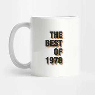 The Best Of 1978 Mug